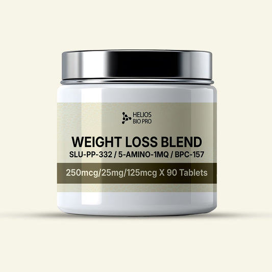 Weight Loss Blend - SLU-PP-332 (250mcg) / 5-Amino-1mq (25mg) / BPC-157 (125mcg) x 90 Tablets